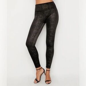 SPANX Metallic High Rise Leggings